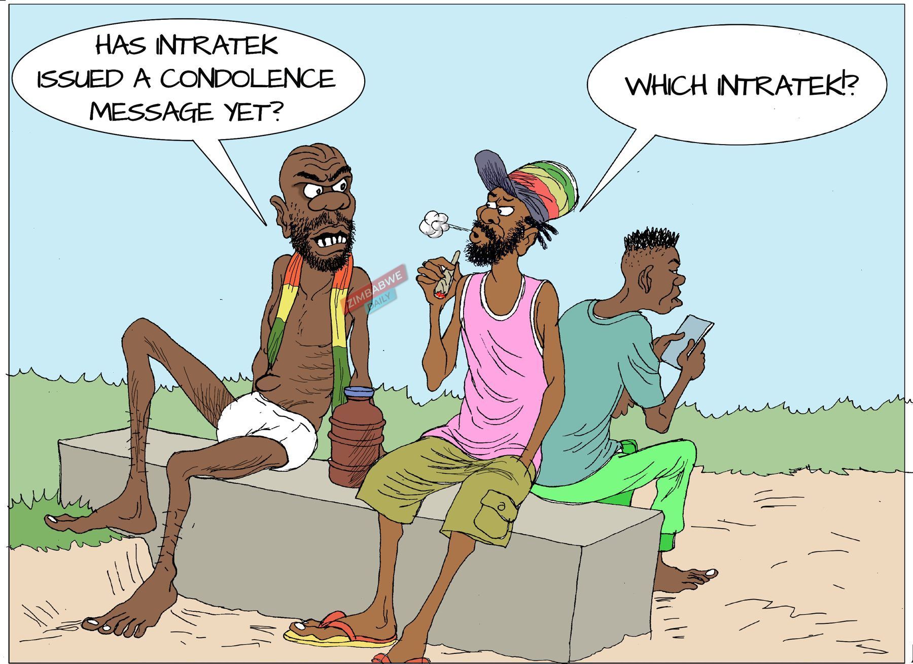 Illustration depicting confusion over multiple Intratek entities